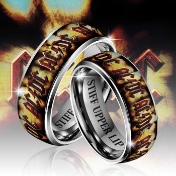 AC/DC Custom Alloy Ring SNT1092