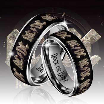 AC/DC Custom Alloy Ring SNT1093