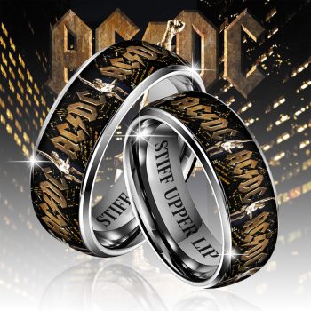 AC/DC Custom Alloy Ring SNT1094