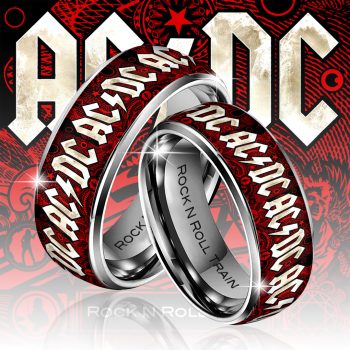 AC/DC Custom Alloy Ring SNT1095