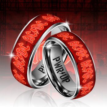 AC/DC Custom Alloy Ring SNT1096