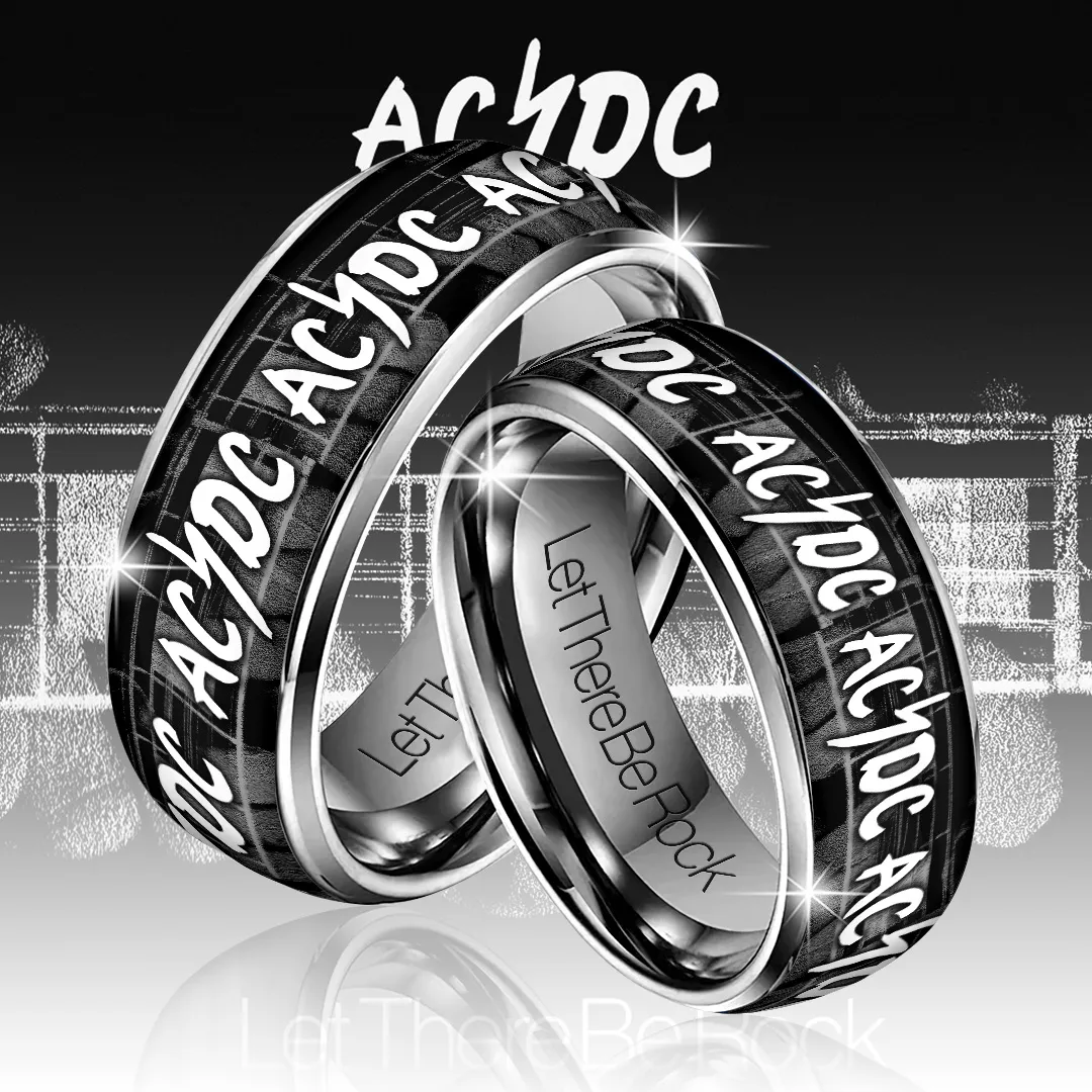 AC/DC Custom Alloy Ring SNT1101