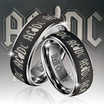 AC/DC Custom Alloy Ring SNT1102