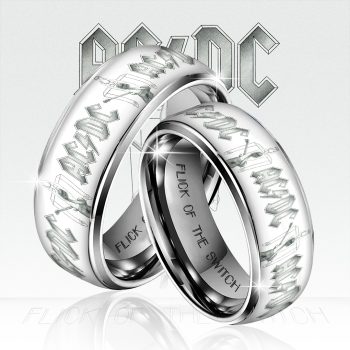 AC/DC Custom Alloy Ring SNT1104