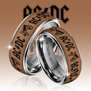 AC/DC Custom Alloy Ring SNT1105