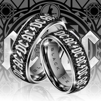 AC/DC Custom Alloy Ring SNT1115