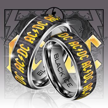 AC/DC Custom Alloy Ring SNT1116