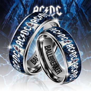 AC/DC Custom Alloy Ring SNT1118