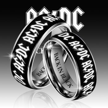 AC/DC Custom Alloy Ring SNT1120