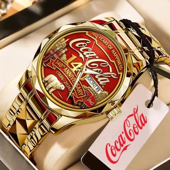 Coca-Cola 140th Anniversary 2026 Alloy Luxury Quartz Watch SNT1132
