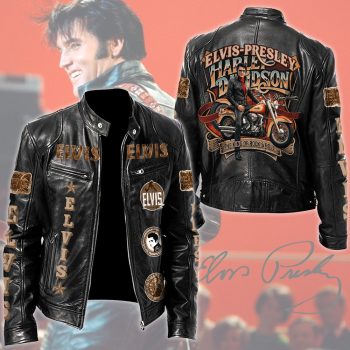 Elvis Presley Motorcycle Leather Jacket SNT1245
