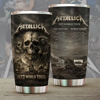 Metallica 2026 World Tour Tumbler Cup SNT1073