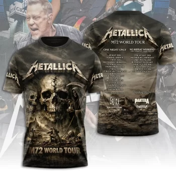 Metallica 2026 World Tour Unisex T-Shirt SNT1462