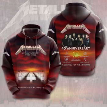 Metallica Master of Puppets 40th Anniversary Unisex Hoodie SNT1627