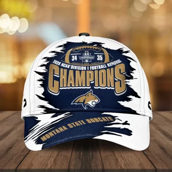 Montana State Bobcats Football 2025 National Champions Classic Cap SNT1259