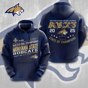 Montana State Bobcats Football 2025 National Champions Unisex Hoodie SNT1640