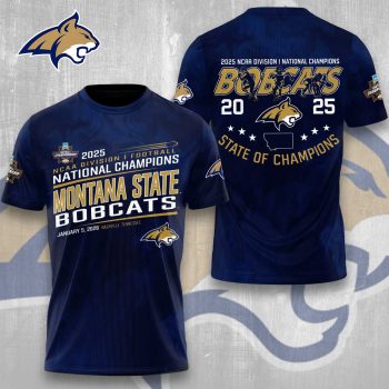 Montana State Bobcats Football 2025 National Champions Unisex T-Shirt SNT1444