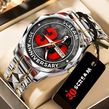 Scream 30th Anniversary Alloy Luxury Quartz Watch SNT1275