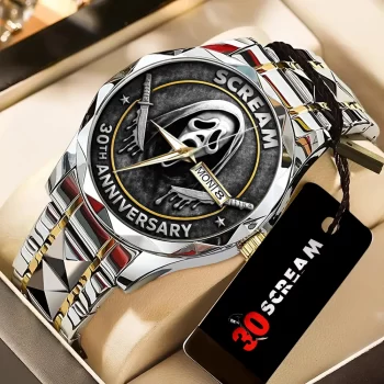 Scream 30th Anniversary Alloy Luxury Quartz Watch SNT1276