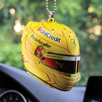 Scuderia Ferrari F1 Team x Lewis Hamilton 2026 Custom shape 2-sided Acrylic Car Ornament SNT1185