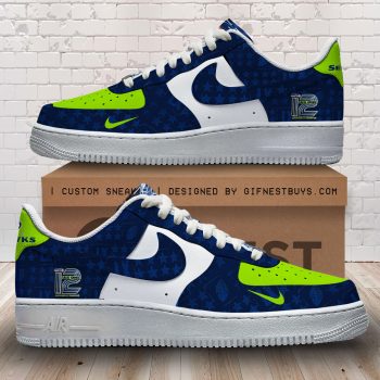 Seattle Seahawks 2025 Super Bowl LX Champions AF1 Sneaker SNT1332