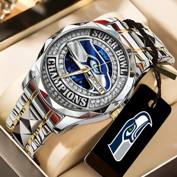 Seattle Seahawks 2025 Super Bowl LX Champions Alloy Luxury Quartz Watch SNT1243