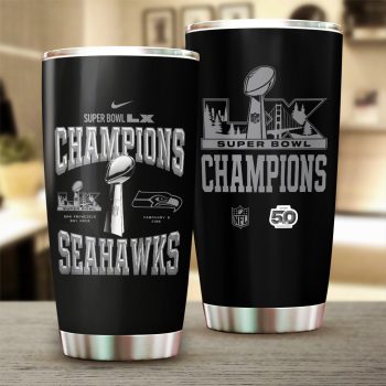 Seattle Seahawks 2025 Super Bowl LX Champions Tumbler Cup SNT1255