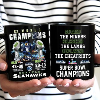 Seattle Seahawks Super Bowl LX Champions Ceramic Mug SNT1033