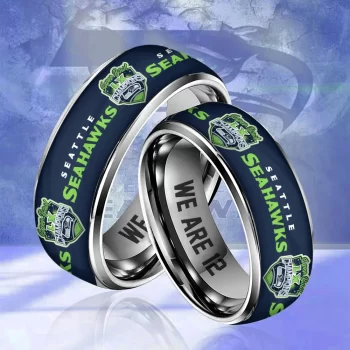 Seattle Seahawks Super Bowl LX Champions Custom Alloy Ring SNT1112