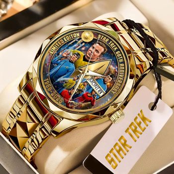 Star Trek 60th Anniversary 2026 Alloy Luxury Quartz Watch SNT1292