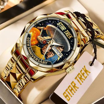 Star Trek 60th Anniversary 2026 Alloy Luxury Quartz Watch SNT1295
