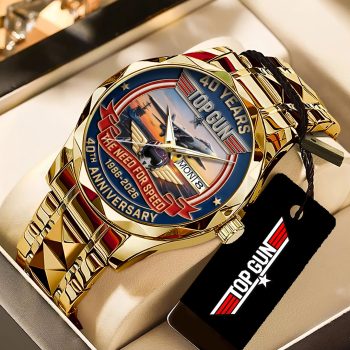 Top Gun 40th Anniversary 2026 Alloy Luxury Quartz Watch SNT1195