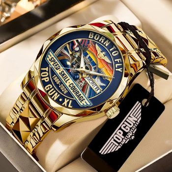 Top Gun 40th Anniversary 2026 Alloy Luxury Quartz Watch SNT1198