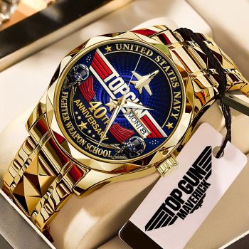 Top Gun 40th Anniversary Alloy Luxury Quartz Watch SNT1083