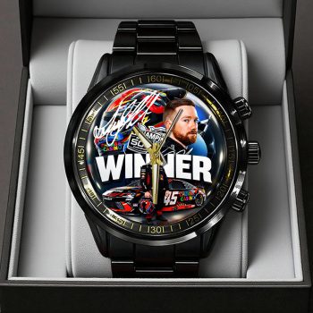 Tyler Reddick 2026 Daytona 500 Champion Black Stainless Steel Watch SNT1017