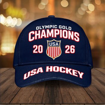 USA Men's Hockey 2026 Winter Olympics Gold Medal Classic Cap CHAMP20261