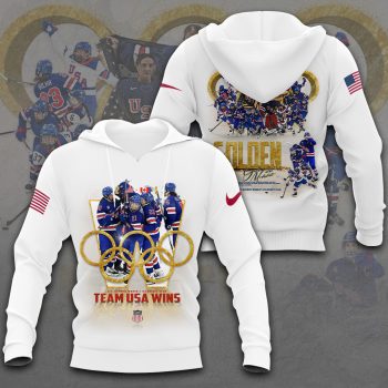 USA Men's Hockey 2026 Winter Olympics Gold Medal Unisex Hoodie CHAMP20276