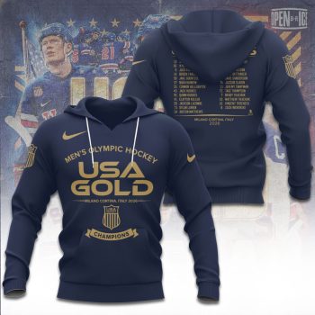 USA Men's Hockey 2026 Winter Olympics Gold Medal Unisex Hoodie CHAMP20277