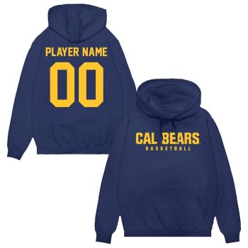 Cal Bears Unisex NIL Pick-A-Player Basketball Pullover Hoodie - Navy