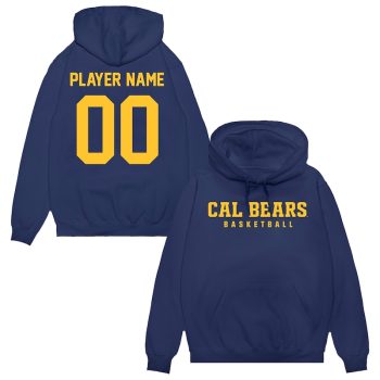 Cal Bears Unisex NIL Pick-A-Player Men's Basketball Pullover Hoodie - Navy