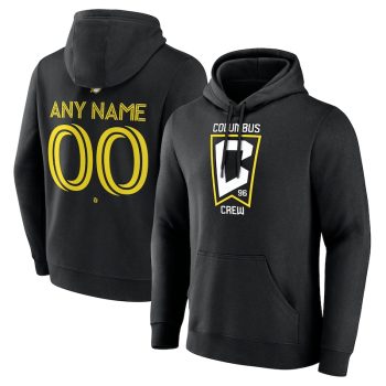 Columbus Crew Custom Team Pullover Hoodie - Black