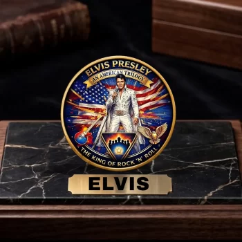 Elvis Presley Commemorative Coin CMM1080