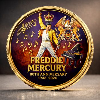 Freddie Mercury Commemorative Coin CMM1076