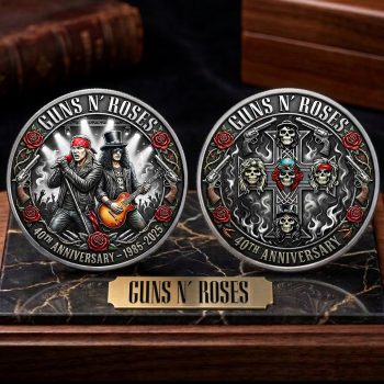 Guns N' Roses 40th Anniversary Commemorative Coin CMM1012