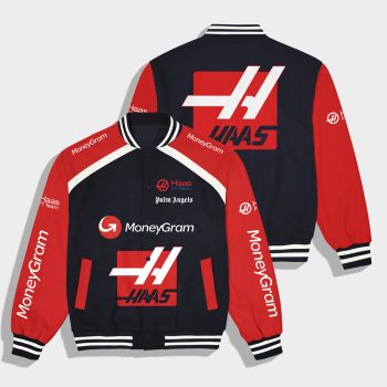Haas F1 Team Varsity Gear Casual Varsity Jacket