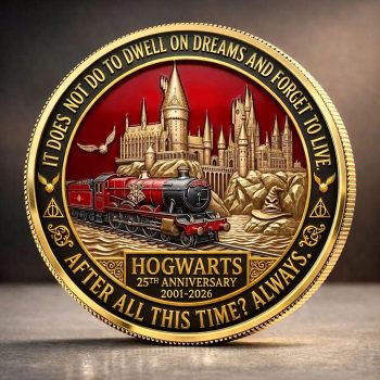 Harry Potter 25th Anniversary Commemorative Coin CMM1048