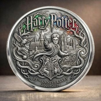 Harry Potter 25th Anniversary Commemorative Coin CMM1050