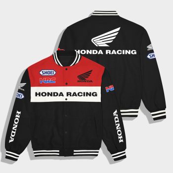 Honda Racing Team Varsity Apparel Casual Varsity Jacket