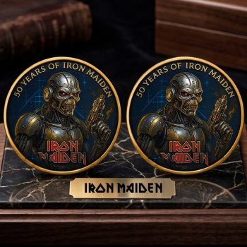 Iron Maiden 50th Anniversary Commemorative Coin CMM1106