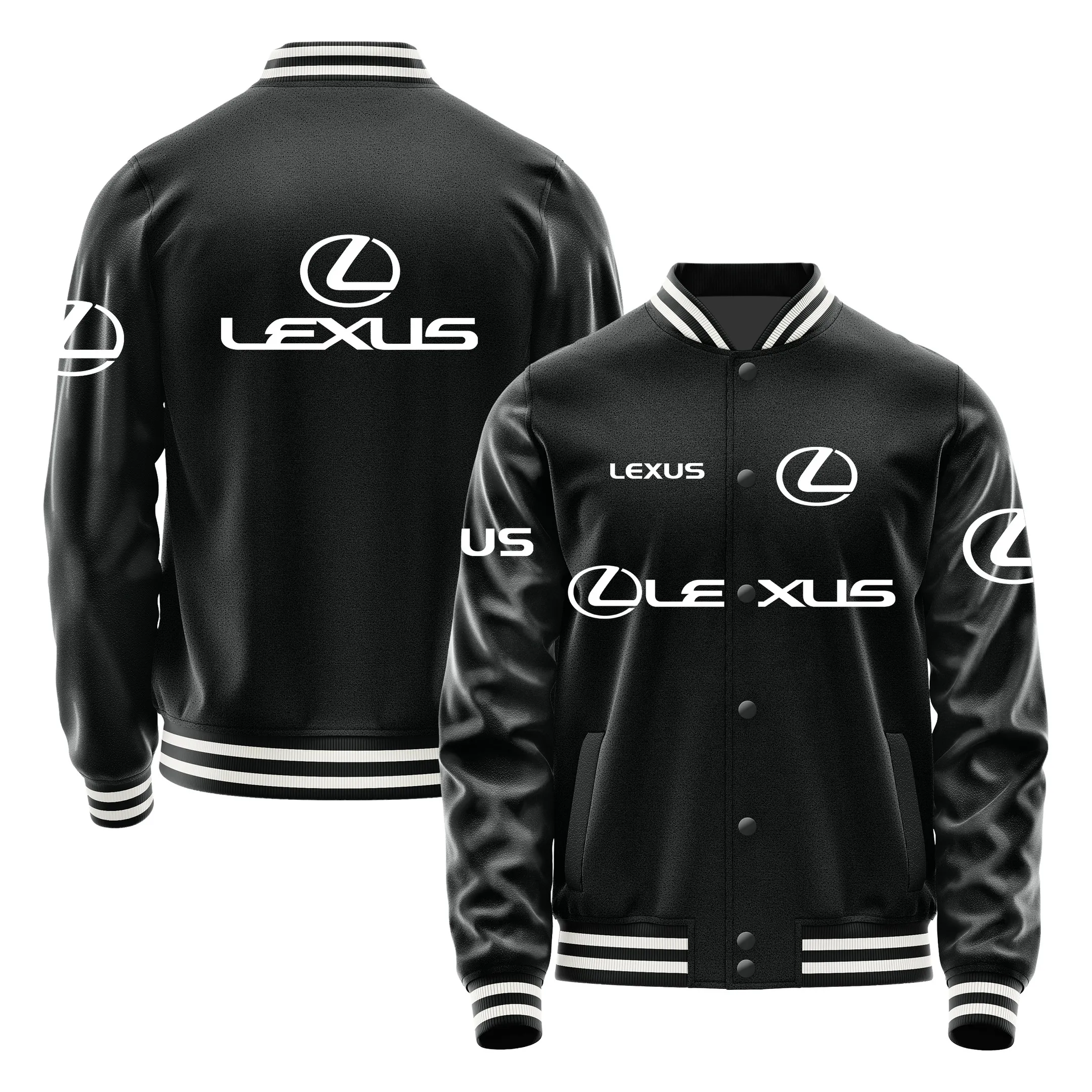 Lexus Premium Motorsport Bomber Casual Varsity Jacket